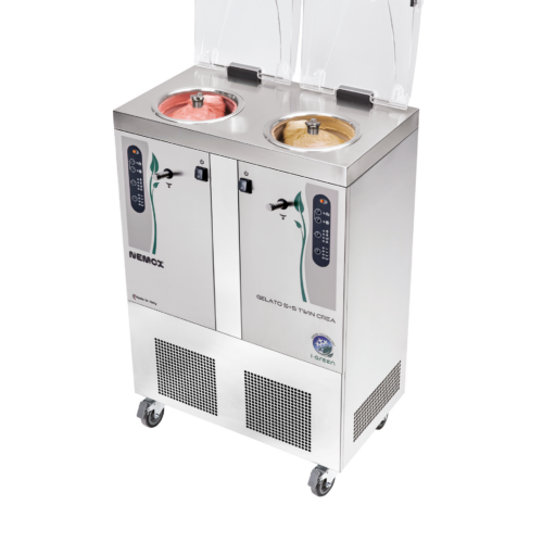 ΠΑΓΩΤΟΜΗΧΑΝΗ NEMOX GELATO 5+5K TWIN I-GREEN