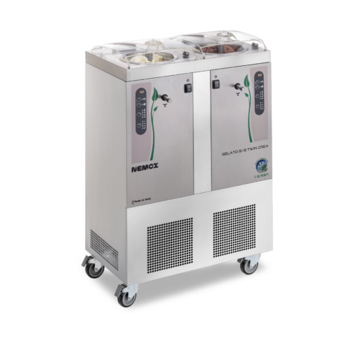 ΠΑΓΩΤΟΜΗΧΑΝΗ NEMOX GELATO 5+5K TWIN I-GREEN
