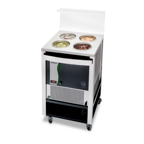 NEMOX ΚΑΡΟΤΣΙ ΨΥΓΕΙΟ GELATO SWEET 4 POZZETTI I-GREEN BLACK